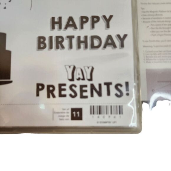 Stampin' Up! PARTY‎ WISHES Stamp Set & PARTY POP-UP Dies Birthday Cake Balloon - Picture 4 of 6